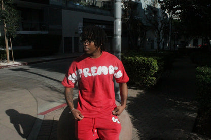 SUPREMACY SHORTS SET - RED