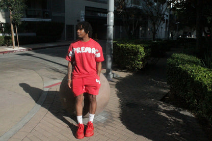SUPREMACY SHORTS SET - RED