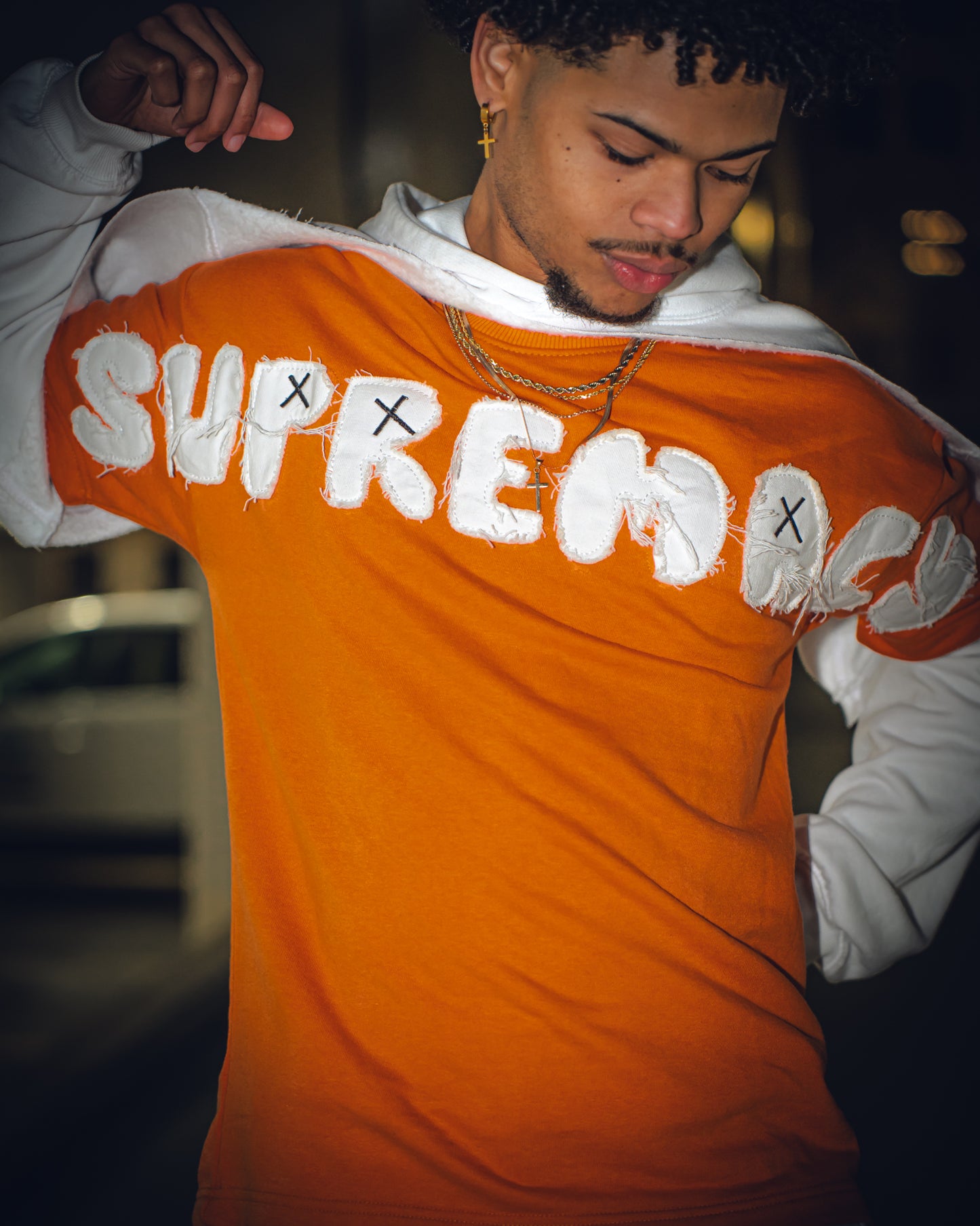 SUPREMACY SHORTS SET - ORANGE